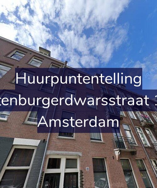 Foto gevel Huurpuntentelling voor Rustenburgerdwarsstraat 18-2, Amsterdam