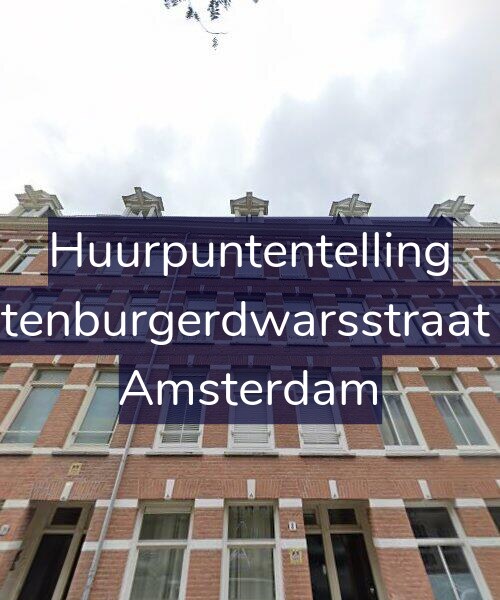 Foto gevel Huurpuntentelling voor Rustenburgerdwarsstraat 8-3, Amsterdam