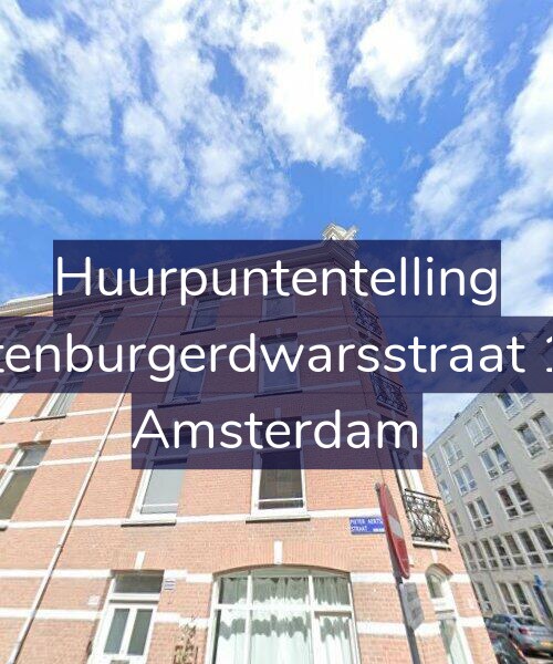 Foto gevel Huurpuntentelling voor Rustenburgerdwarsstraat 14-2, Amsterdam