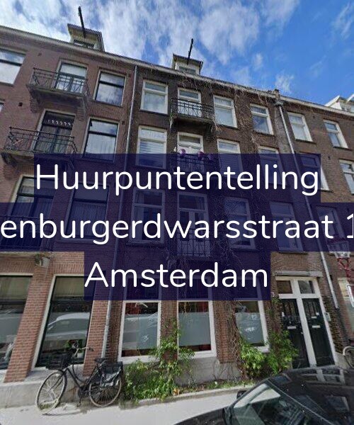 Foto gevel Huurpuntentelling voor Rustenburgerdwarsstraat 16-H, Amsterdam