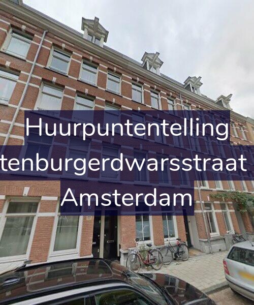 Foto gevel Huurpuntentelling voor Rustenburgerdwarsstraat 6-H, Amsterdam
