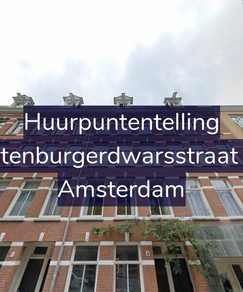 Foto gevel Huurpuntentelling voor Rustenburgerdwarsstraat 4-2, Amsterdam