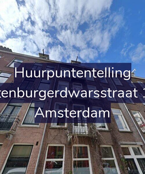 Foto gevel Huurpuntentelling voor Rustenburgerdwarsstraat 16-2, Amsterdam