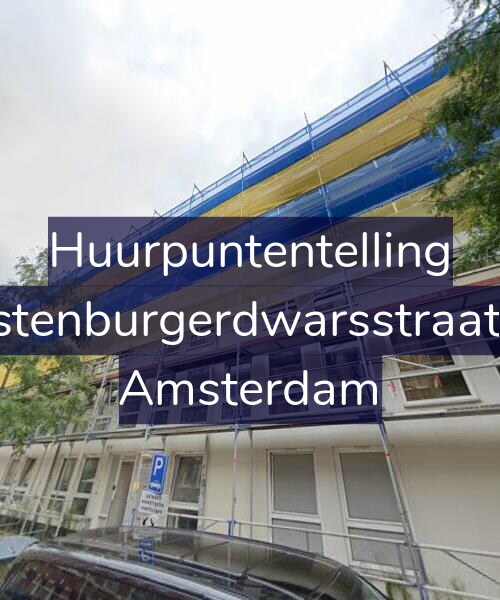 Foto gevel Huurpuntentelling voor Rustenburgerdwarsstraat 43, Amsterdam