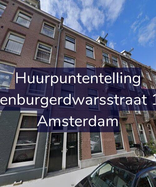 Foto gevel Huurpuntentelling voor Rustenburgerdwarsstraat 18-H, Amsterdam