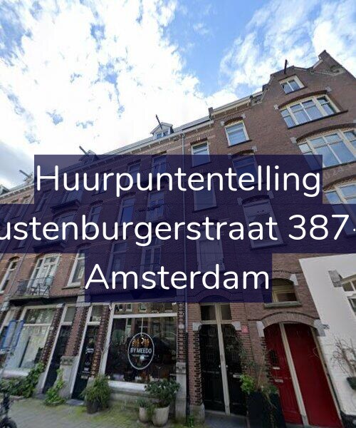 Foto gevel Huurpuntentelling voor Rustenburgerstraat 387-2, Amsterdam