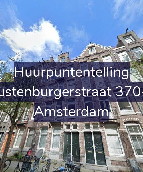Foto gevel Huurpuntentelling voor Rustenburgerstraat 370-2, Amsterdam