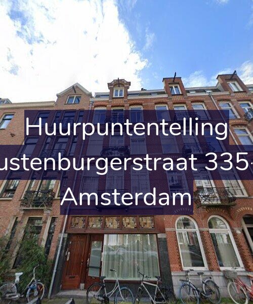 Foto gevel Huurpuntentelling voor Rustenburgerstraat 335-4, Amsterdam