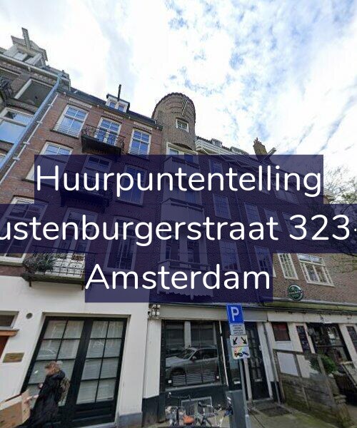 Foto gevel Huurpuntentelling voor Rustenburgerstraat 323-2, Amsterdam