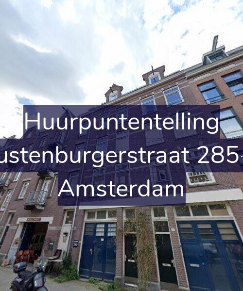 Foto gevel Huurpuntentelling voor Rustenburgerstraat 285-4, Amsterdam
