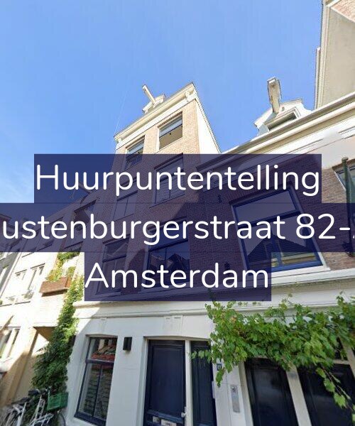 Foto gevel Huurpuntentelling voor Rustenburgerstraat 82-A, Amsterdam