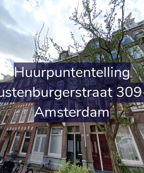 Foto gevel Huurpuntentelling voor Rustenburgerstraat 309-2, Amsterdam