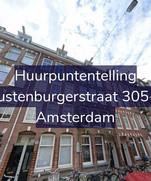 Foto gevel Huurpuntentelling voor Rustenburgerstraat 305-1, Amsterdam