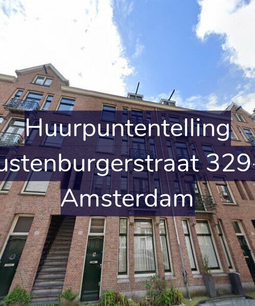 Foto gevel Huurpuntentelling voor Rustenburgerstraat 329-2, Amsterdam