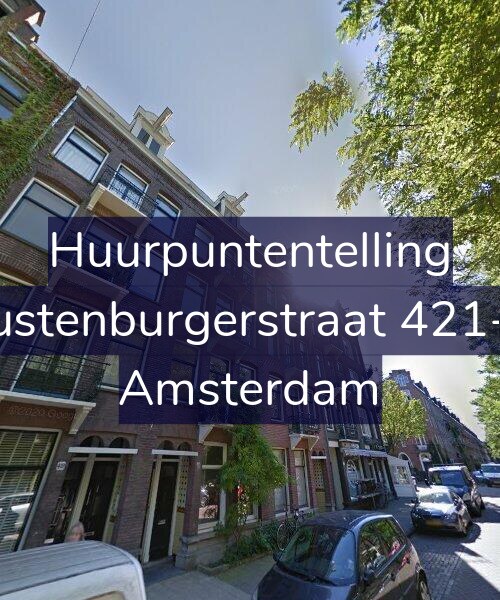Foto gevel Huurpuntentelling voor Rustenburgerstraat 421-H, Amsterdam