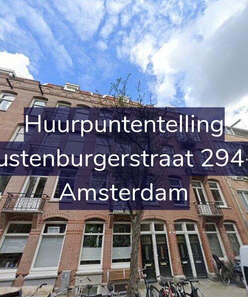 Foto gevel Huurpuntentelling voor Rustenburgerstraat 294-2, Amsterdam