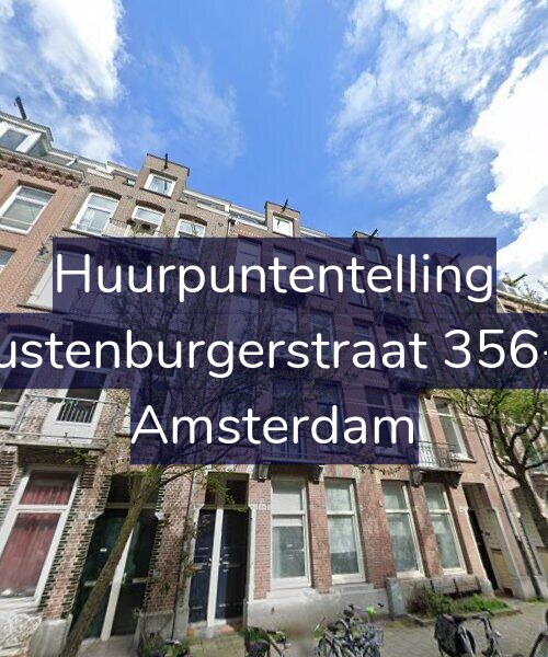 Foto gevel Huurpuntentelling voor Rustenburgerstraat 356-2, Amsterdam
