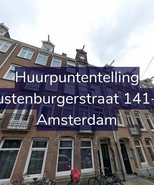 Foto gevel Huurpuntentelling voor Rustenburgerstraat 141-H, Amsterdam