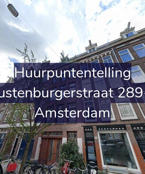 Foto gevel Huurpuntentelling voor Rustenburgerstraat 289-E, Amsterdam