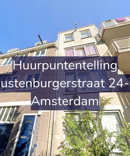 Foto gevel Huurpuntentelling voor Rustenburgerstraat 24-C, Amsterdam