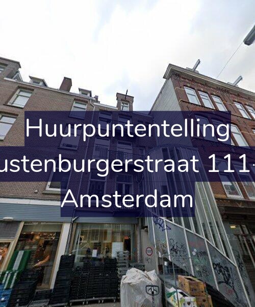 Foto gevel Huurpuntentelling voor Rustenburgerstraat 111-2, Amsterdam