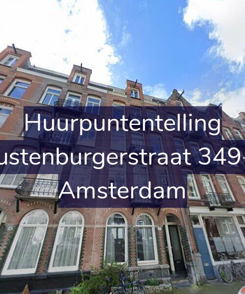 Foto gevel Huurpuntentelling voor Rustenburgerstraat 349-2, Amsterdam