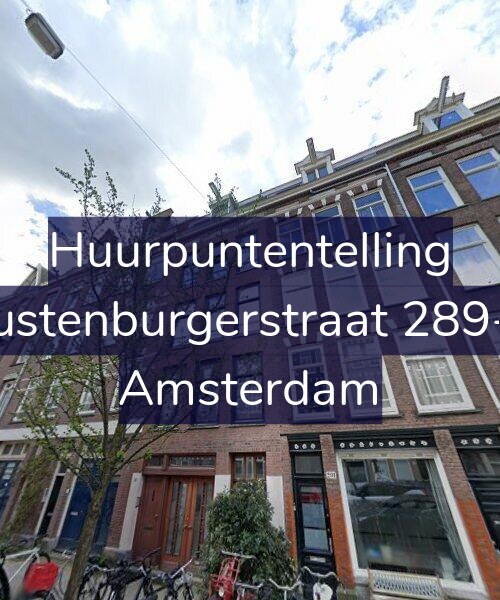 Foto gevel Huurpuntentelling voor Rustenburgerstraat 289-C, Amsterdam