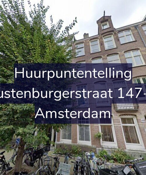 Foto gevel Huurpuntentelling voor Rustenburgerstraat 147-H, Amsterdam