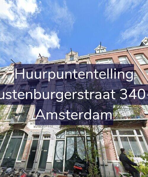 Foto gevel Huurpuntentelling voor Rustenburgerstraat 340-1, Amsterdam