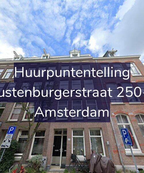 Foto gevel Huurpuntentelling voor Rustenburgerstraat 250-3, Amsterdam