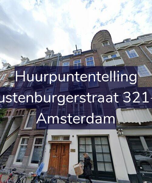 Foto gevel Huurpuntentelling voor Rustenburgerstraat 321-1, Amsterdam