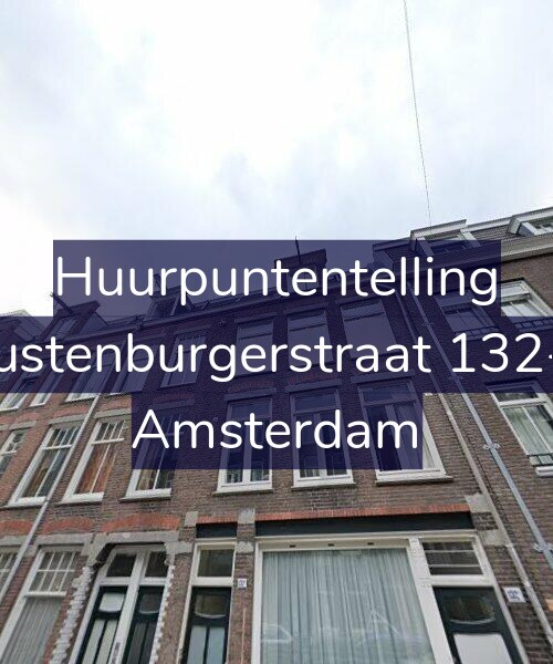 Foto gevel Huurpuntentelling voor Rustenburgerstraat 132-2, Amsterdam