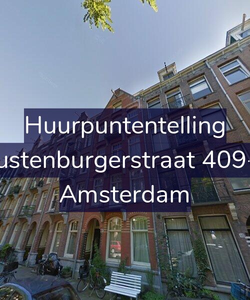 Foto gevel Huurpuntentelling voor Rustenburgerstraat 409-3, Amsterdam