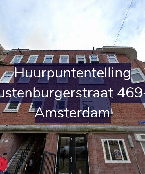 Foto gevel Huurpuntentelling voor Rustenburgerstraat 469-3, Amsterdam