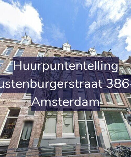 Foto gevel Huurpuntentelling voor Rustenburgerstraat 386-E, Amsterdam