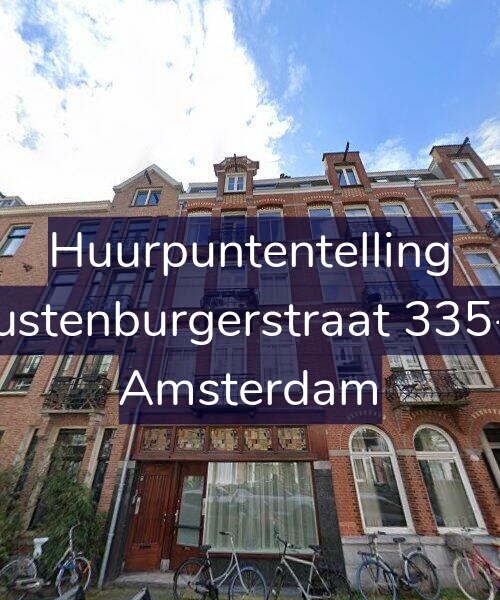 Foto gevel Huurpuntentelling voor Rustenburgerstraat 335-2, Amsterdam