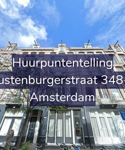Foto gevel Huurpuntentelling voor Rustenburgerstraat 348-1, Amsterdam