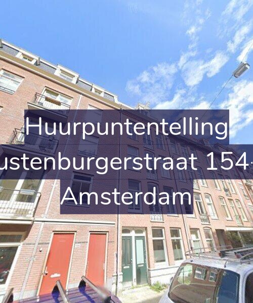 Foto gevel Huurpuntentelling voor Rustenburgerstraat 154-2, Amsterdam