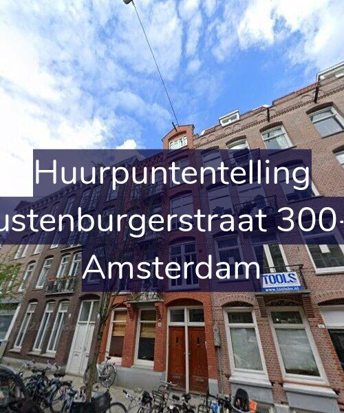 Foto gevel Huurpuntentelling voor Rustenburgerstraat 300-B, Amsterdam