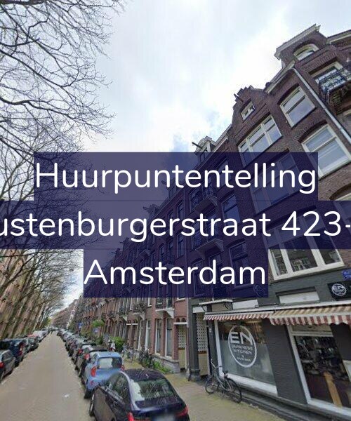 Foto gevel Huurpuntentelling voor Rustenburgerstraat 423-H, Amsterdam