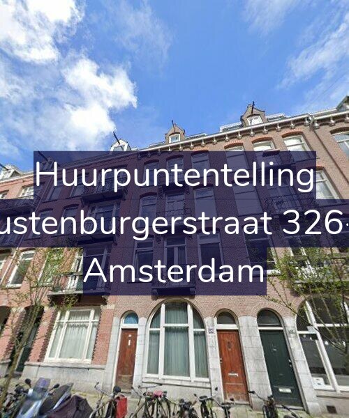 Foto gevel Huurpuntentelling voor Rustenburgerstraat 326-4, Amsterdam