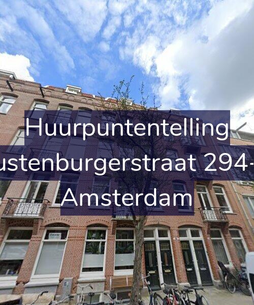 Foto gevel Huurpuntentelling voor Rustenburgerstraat 294-H, Amsterdam