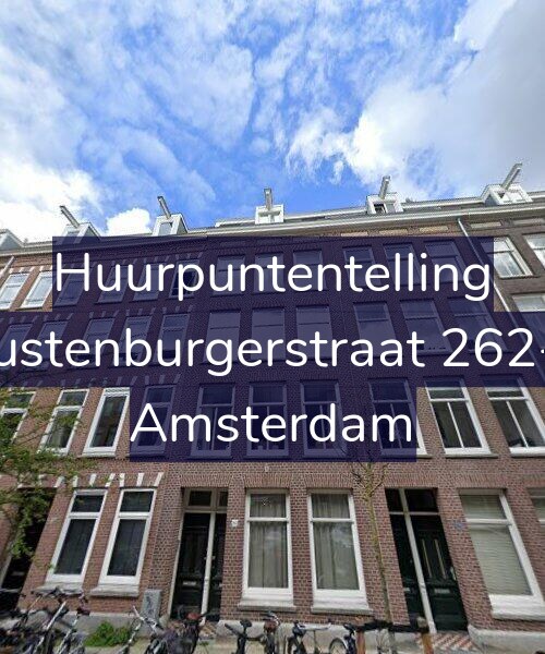 Foto gevel Huurpuntentelling voor Rustenburgerstraat 262-2, Amsterdam