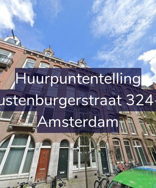Foto gevel Huurpuntentelling voor Rustenburgerstraat 324-3, Amsterdam