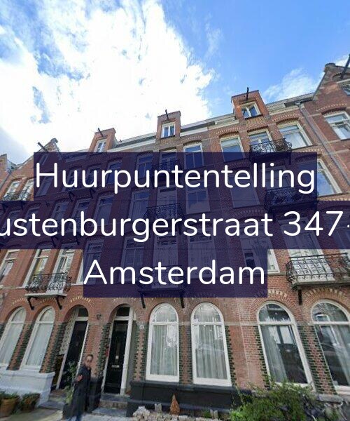 Foto gevel Huurpuntentelling voor Rustenburgerstraat 347-1, Amsterdam