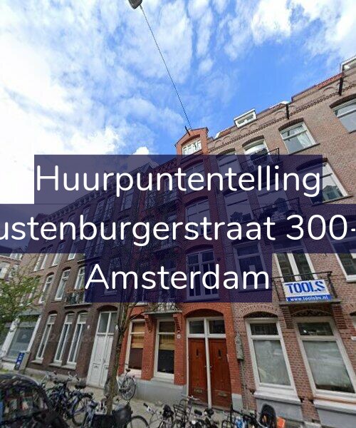 Foto gevel Huurpuntentelling voor Rustenburgerstraat 300-A, Amsterdam