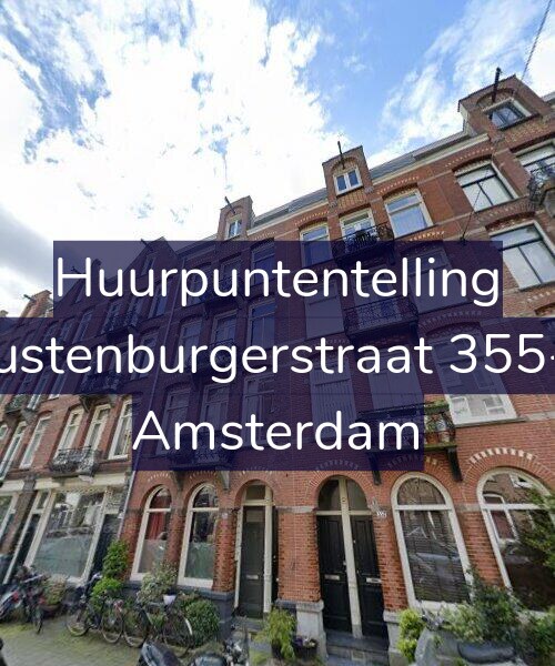 Foto gevel Huurpuntentelling voor Rustenburgerstraat 355-3, Amsterdam