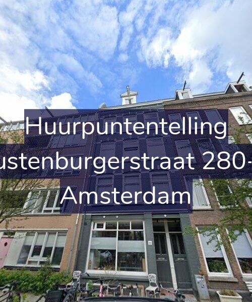 Foto gevel Huurpuntentelling voor Rustenburgerstraat 280-H, Amsterdam