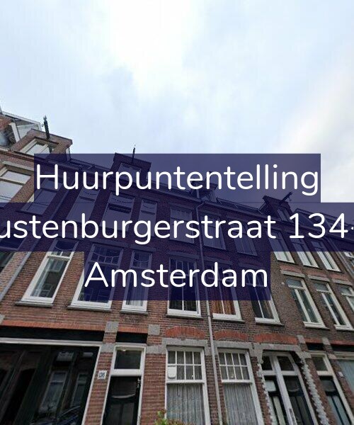 Foto gevel Huurpuntentelling voor Rustenburgerstraat 134-2, Amsterdam