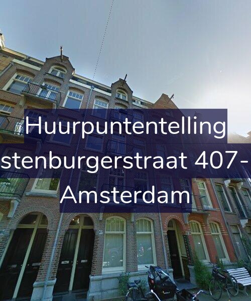 Foto gevel Huurpuntentelling voor Rustenburgerstraat 407-4V, Amsterdam